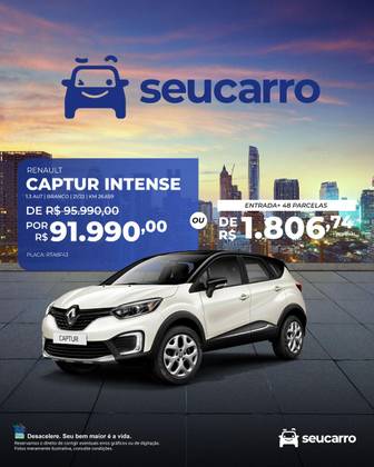 RENAULT CAPTUR 1.3 TCE FLEX INTENSE X-TRONIC